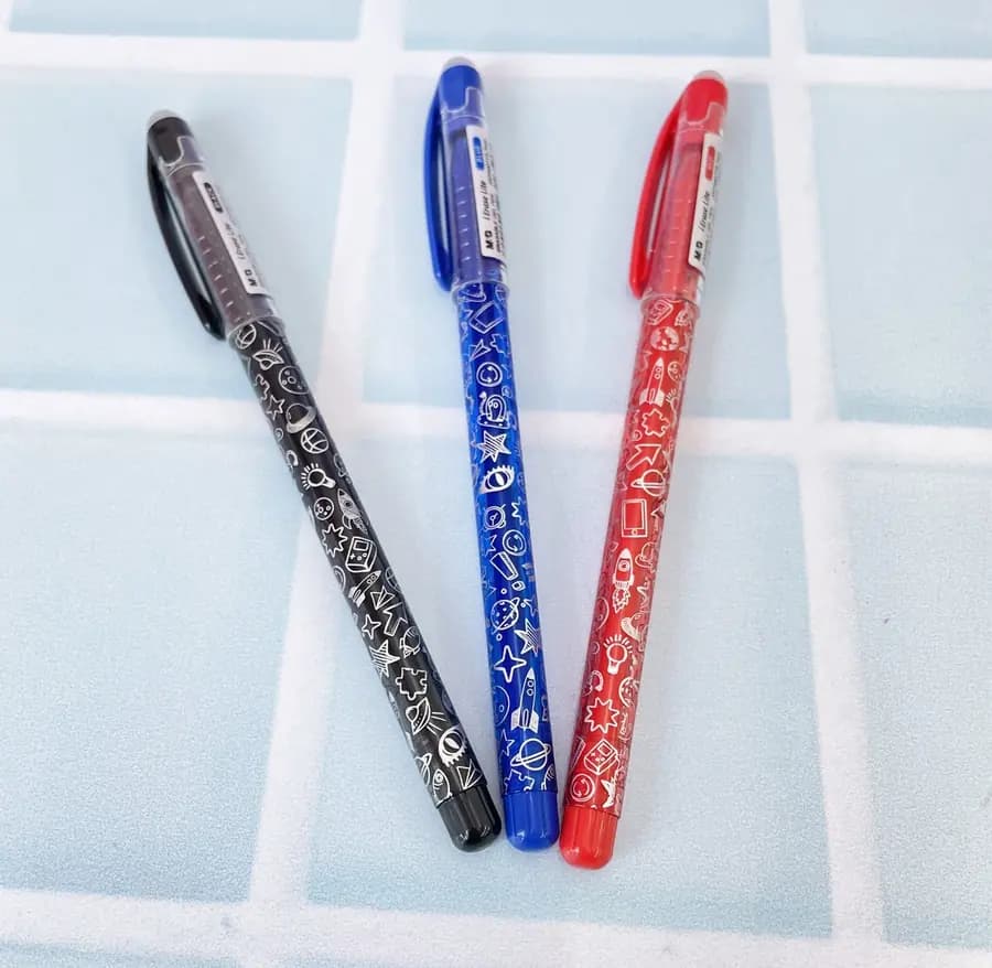 UNIDAD ESFERO BORRABLE MG AZUL 0.5MM