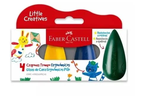 CRAYON FABER C. ERGONOMICO X 4COL 121717