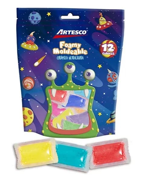 FOMIX MOLDEABLE ARTESCO X 12COL 80GR