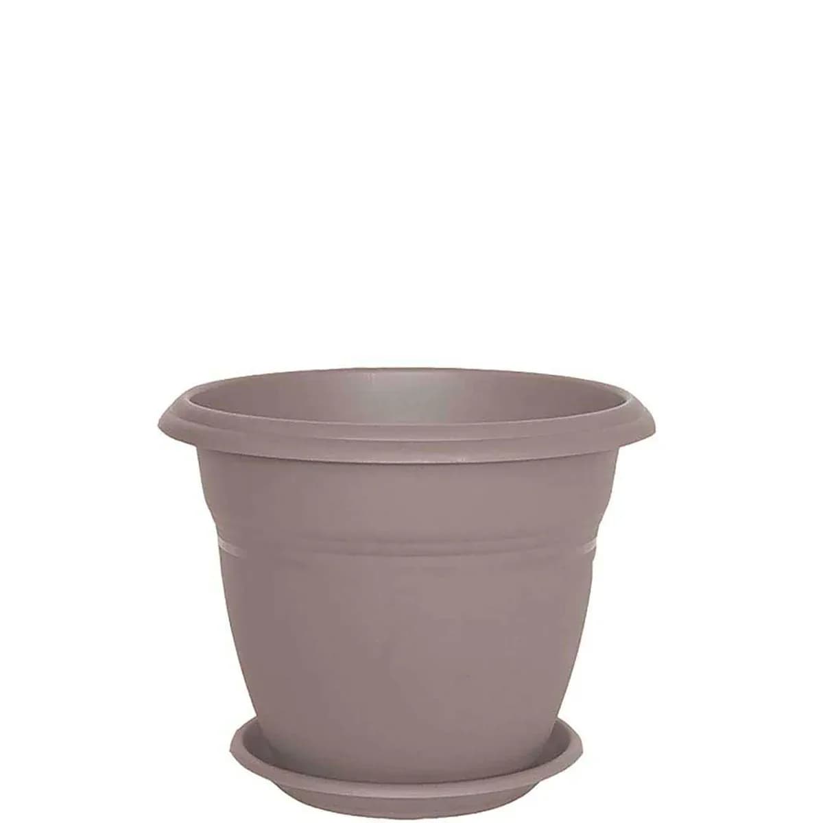 MACETERO PLAST REDONDO C BASE REF-12 30*23CM