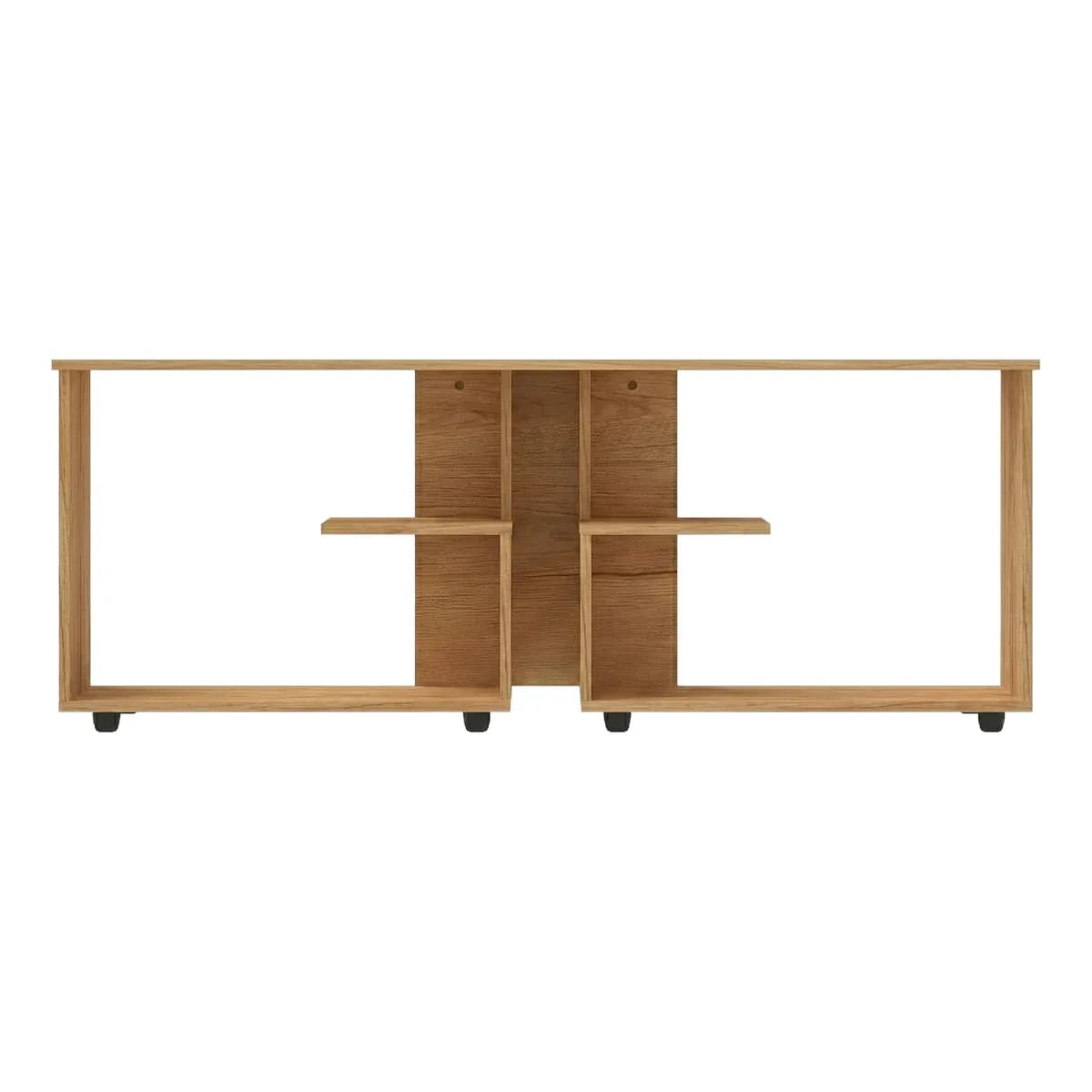 CONSOLA MESA Y ESPEJO MADERA 127397