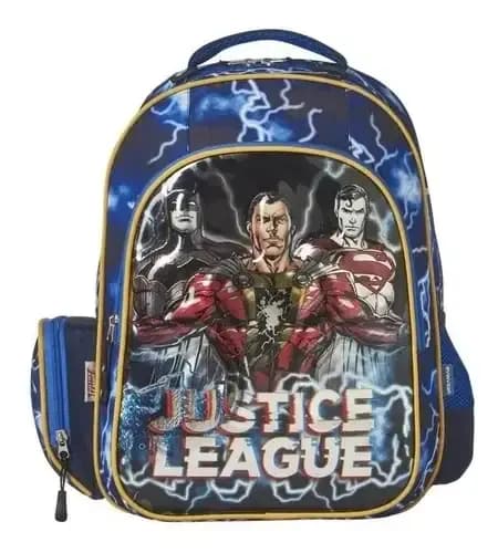 MOCHILA JUSTICE LEAGUE AZUL EME170703-AZ