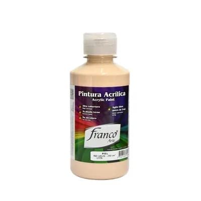 PINTURA ACRILICA FRANCO 250ML PIEL