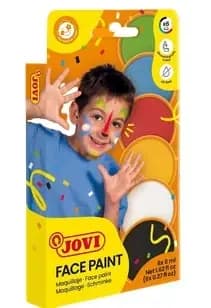 PINTURA JOVI X 6COL P/CARA M8ML