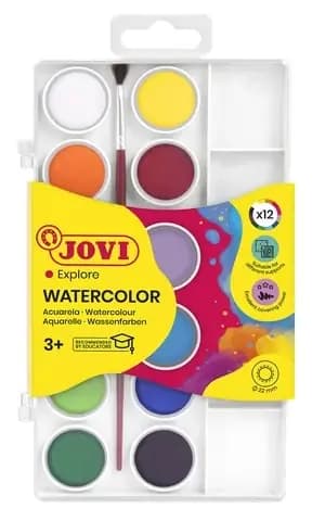 ACUARELA JOVI X 12COL 800/12