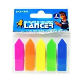BANDERITAS LANCER NEON SENALES SH.883