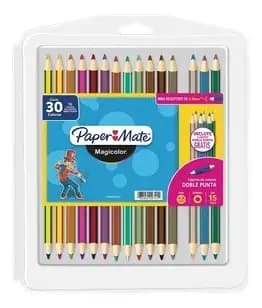 PINTURA PAPER MATE X 6COL DOBLE PUNTA