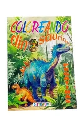 LIBRO COLOREANDO DINOSAURIO 5112