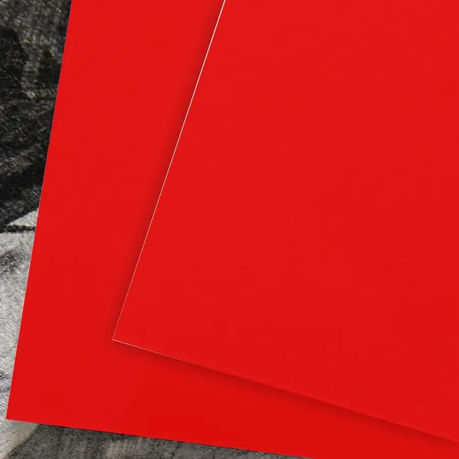 PLIEGO CART. TWILL RED 240GR ROJO