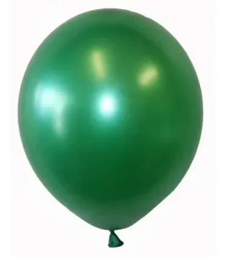 GLOBO FUNDA X 100 UN CARIOCA VERDE OBSCURO