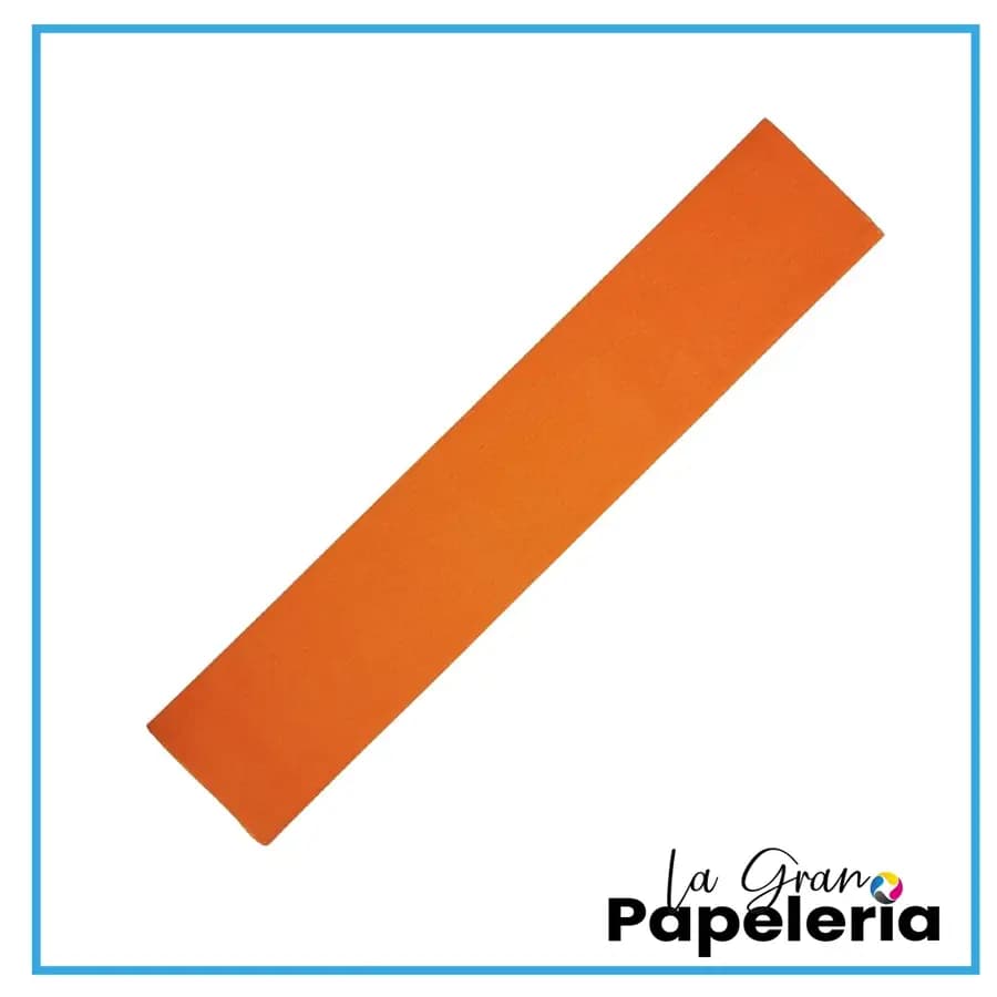 PLIEGO PAPEL APERLADO NARANJA 77X54