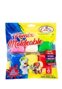 FOMIX MOLDEABLE CELINA X 6 COL 60GR