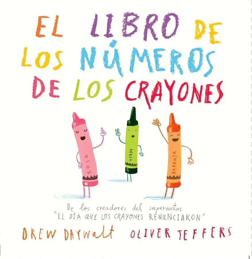 LIBRO CRAYONES BILINGUES NUMEROS