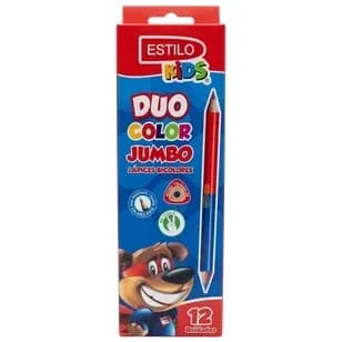 UNIDAD LAPIZ ESTILO BICOLOR GRUESO