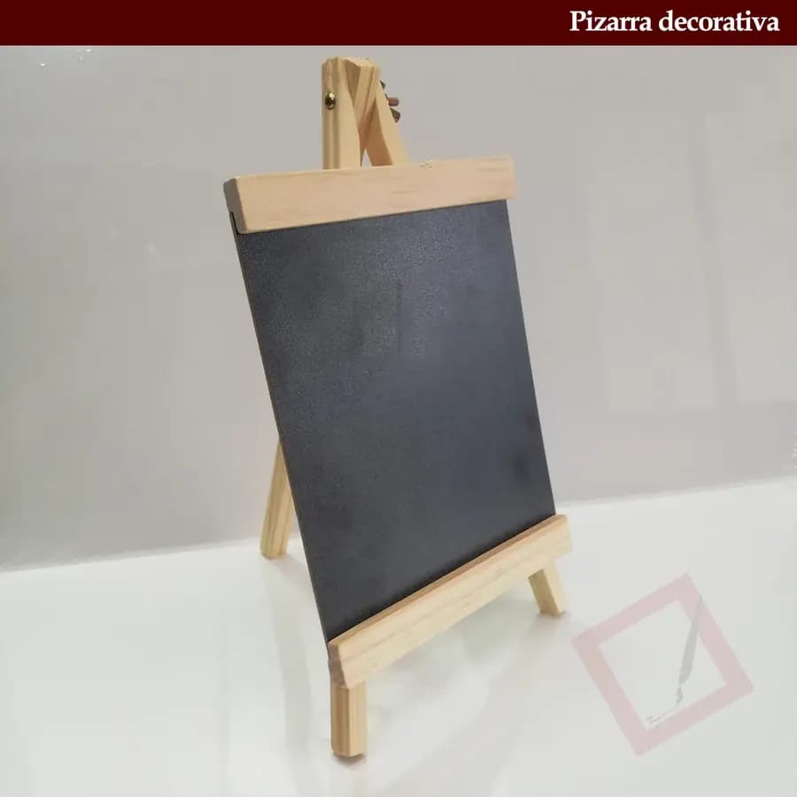 PIZARRA NEGRA 20X36 C/CABALLETE IM19-800
