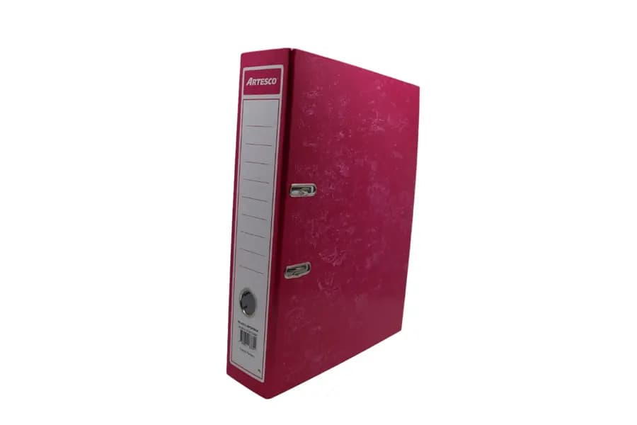 ARCHIVADOR ANCHO OFICIO ARTESCO FUCSIA