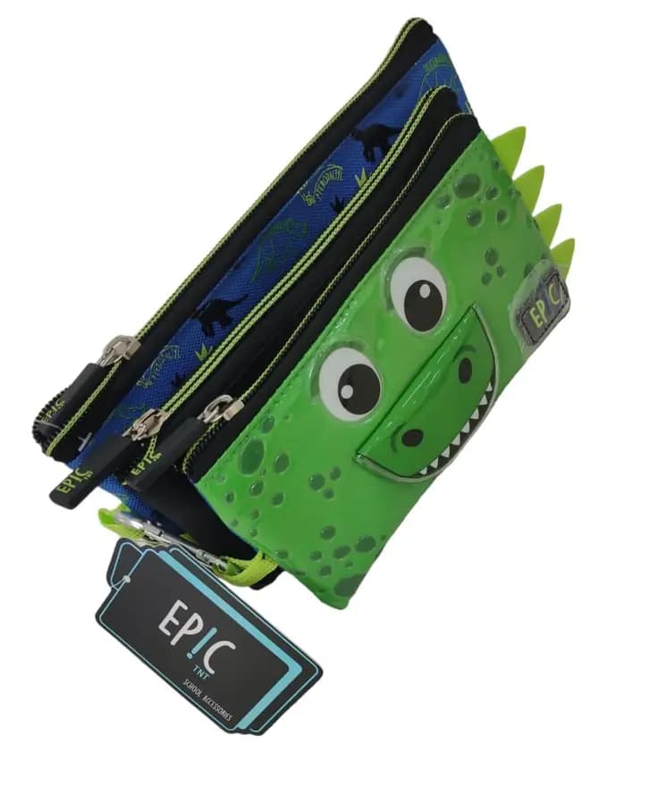 CARTUCHERA EPIC 3SERV PB2347 DINOSAURIO