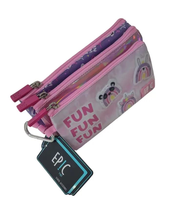 CARTUCHERA EPIC 3 SERV PG2346 FUN FUN FUN