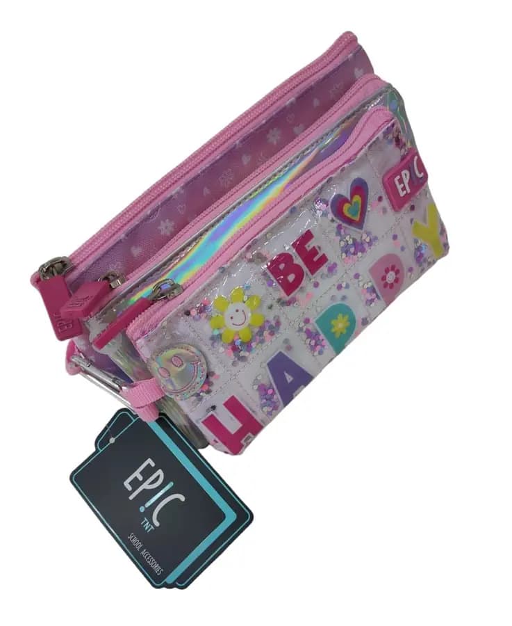 CARTUCHERA ESCOLAR TOURO 2 SERV NINA GBY20240910