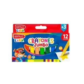 CRAYON ESTILO JUMBO TRIANGULAR X 12COL