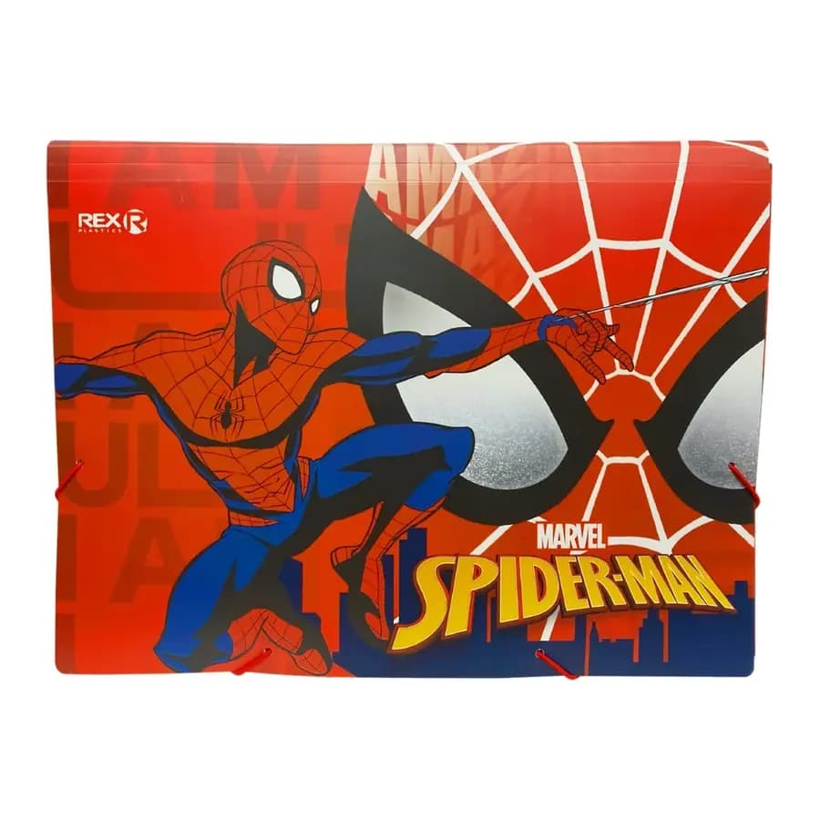 CARPETA ACORDEON REX SPIDERMAN 9037 X 6DIV.
