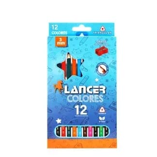 PINTURA LANCER X 12COL GRANDE TRIANGULAR 3MM