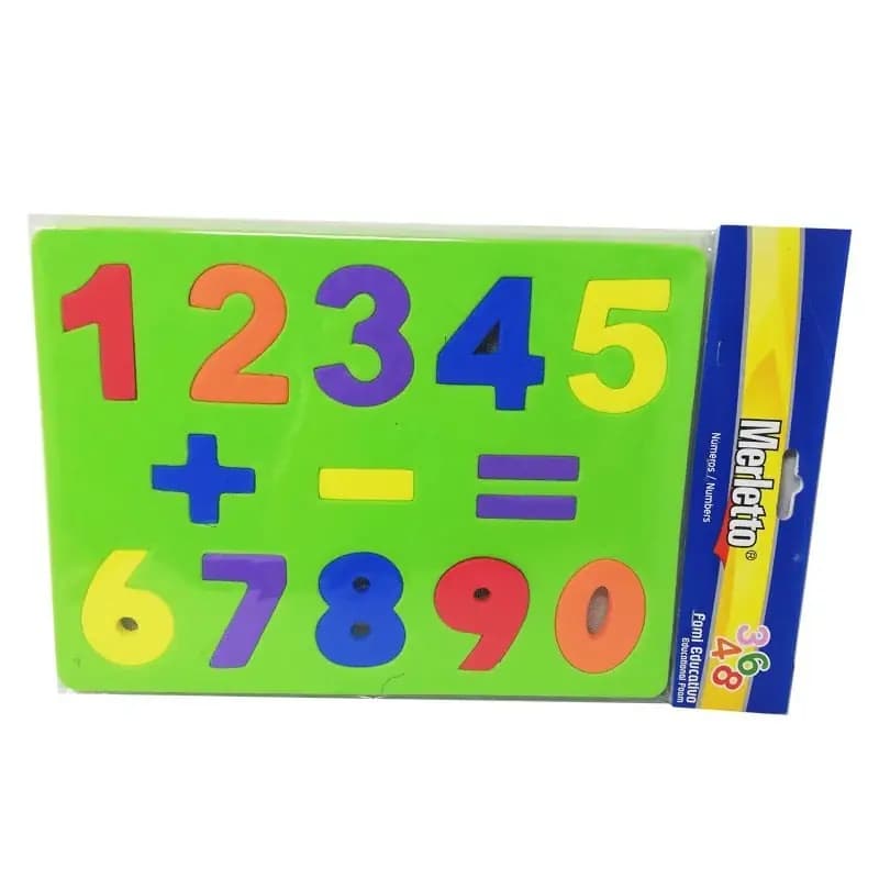 ROMPECABEZAS MADERA NUMEROS