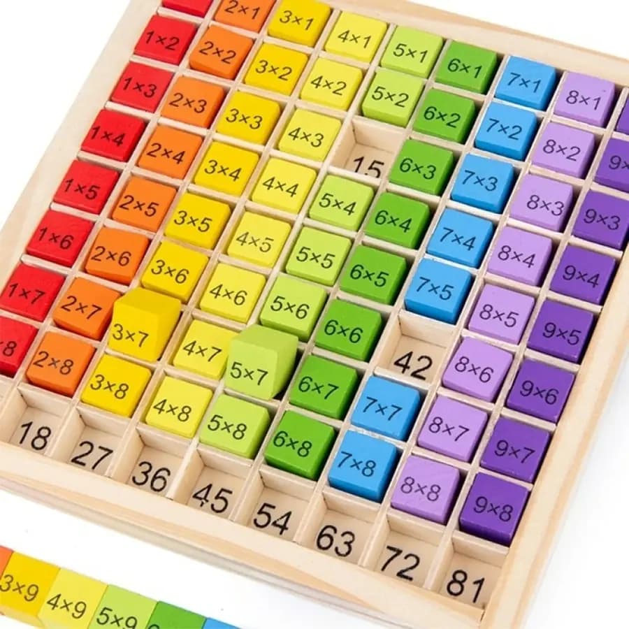 TABLA MULTIPLICACION WOODEN LSA233