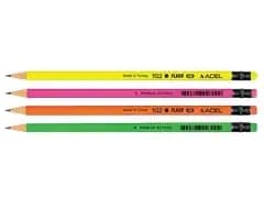 UNIDAD LAPIZ ADEL FLASH NEON C BORRADOR HB
