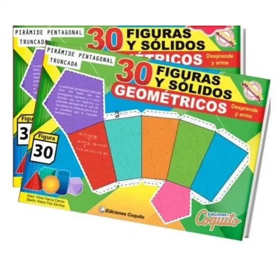 LIBRO FIG. GEOMETRICAS COQUITO X 30