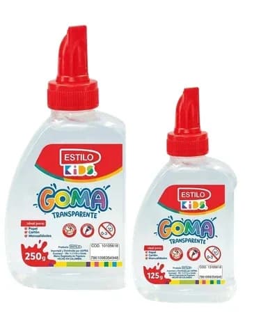 GOMERO ESTILO TRANSPARENTE 125GR