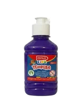 TEMPERA ESTILO 250ML MORADA