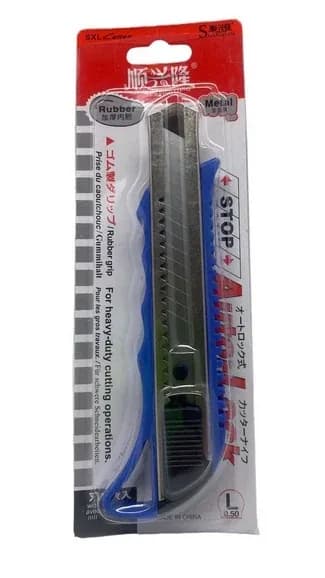 CORTAPAPEL RUBBER METAL GRANDE L 0.50