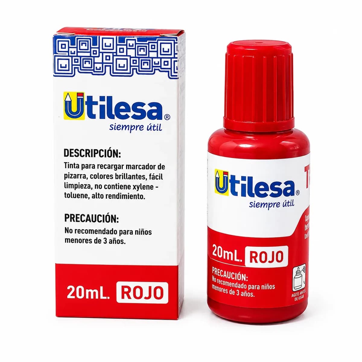 TINTA MARC UTILESA PIZ ROJA UTI-2107 20ML