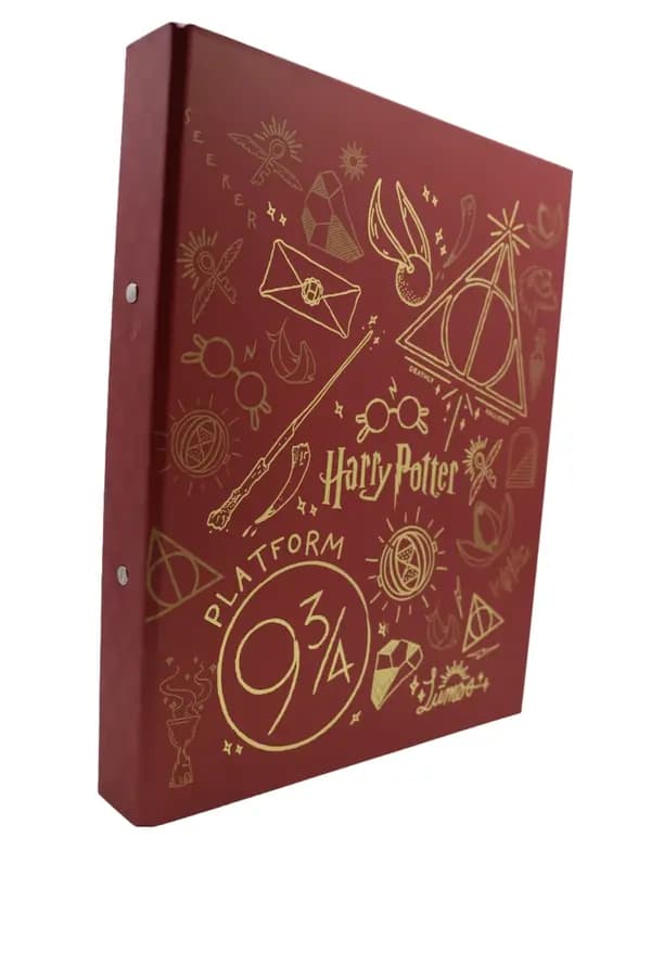 CARPETA 2 ANILLOS INEN ESTILO HARRY POTTER