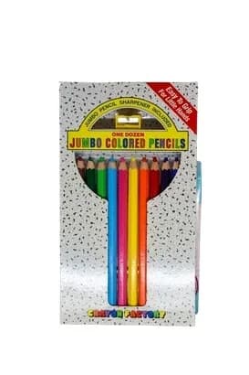 PINTURA CRAYON FACTORY X 12COL JUMBO