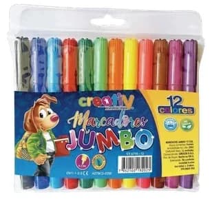 MARCADOR CREATIV X 12COL JUMBO CT6715-12