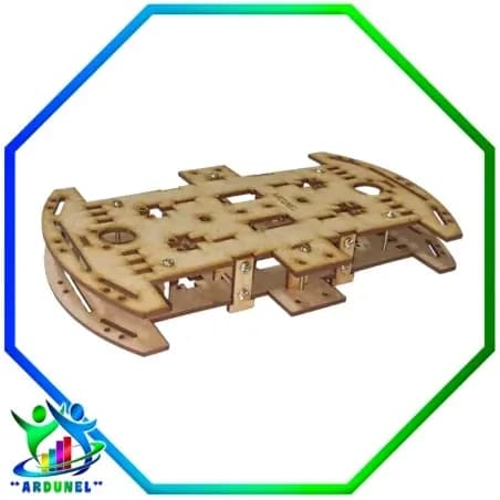 BASE 2 PISOS MDF RUEDA