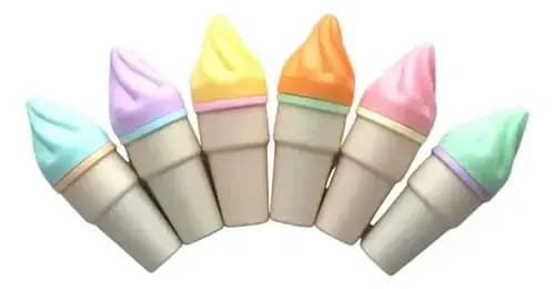 RESALTADOR X 6UN CONO HELADO XYH -1708