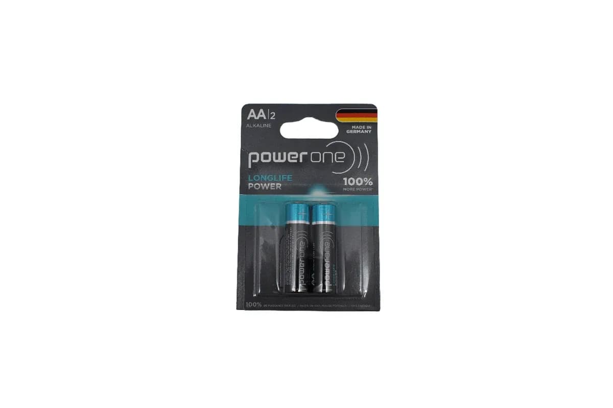 PILAS POWER ONE AA EST X 2UN ALKALINE