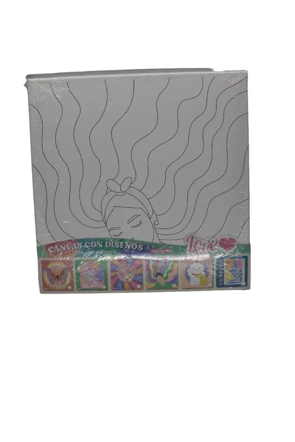 LIENZO IMPRESO LOVE 30X30 CM 49327