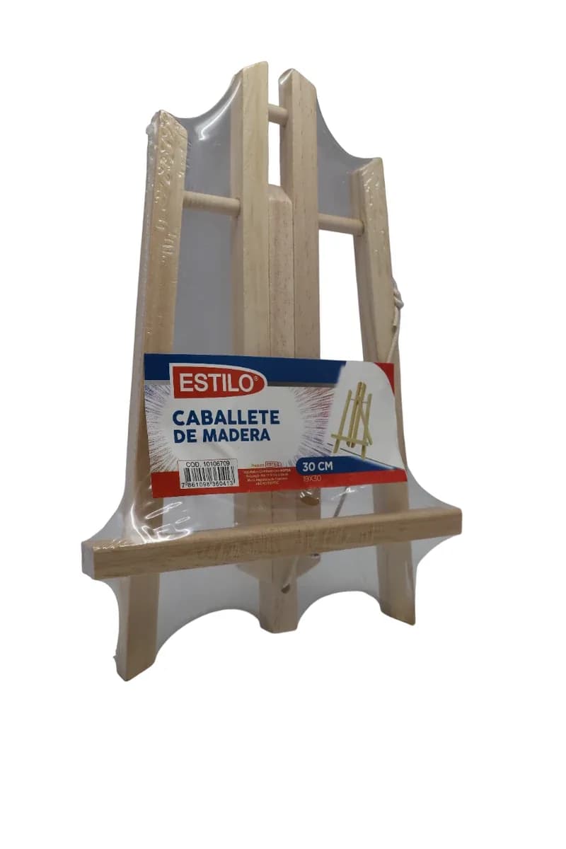 CABALLETE MADERA 30CM 10106709