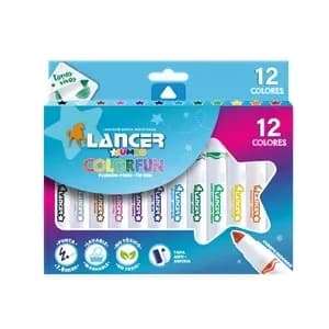 MARCADOR LANCER X 12COL JUMBO