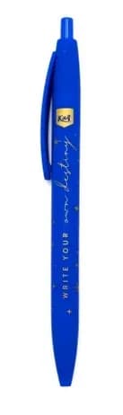 UNIDAD ESFERO KIUT RETRACTIL AZUL 0.7MM