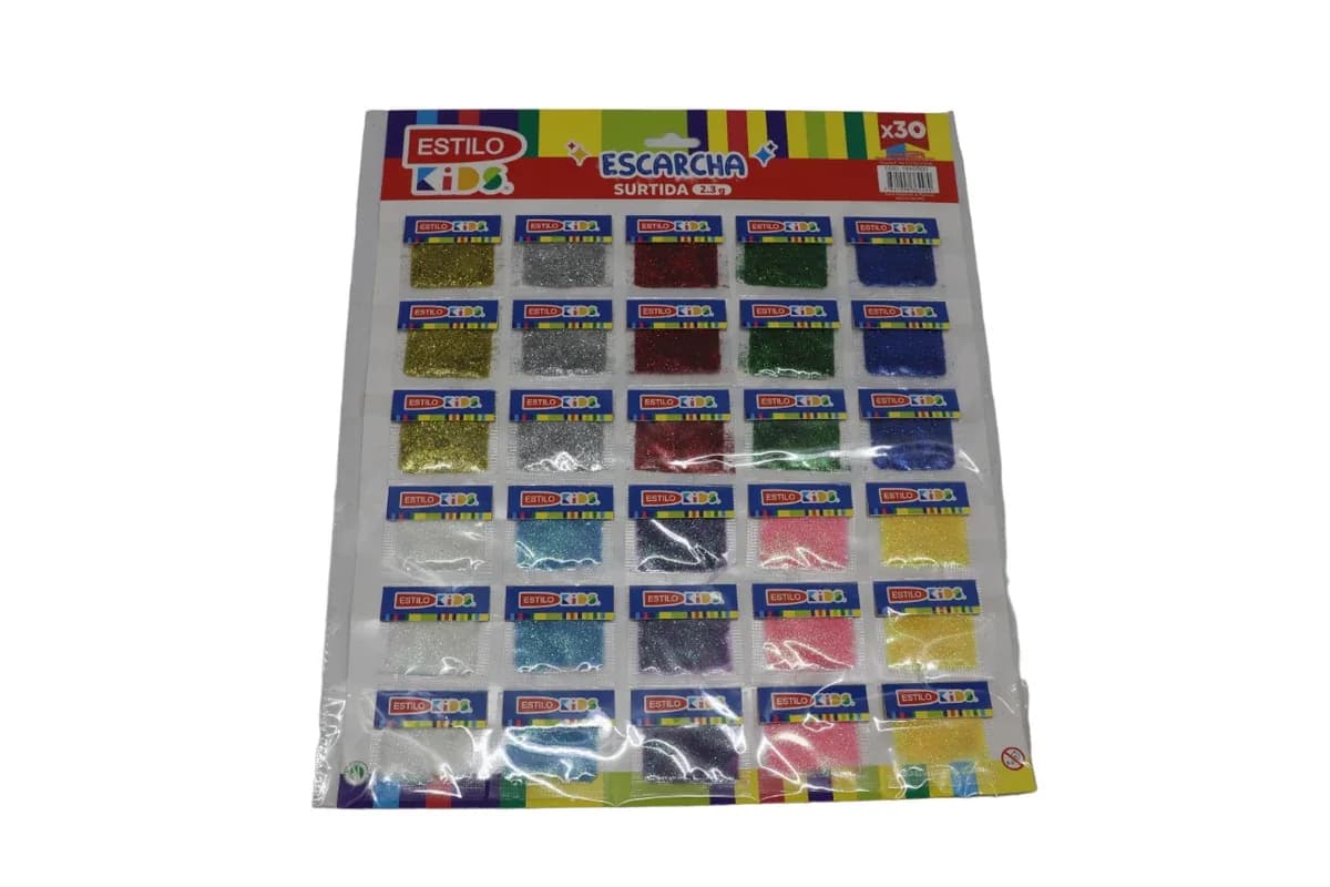 ESCARCHA ESTILO BLISTER X 30UN 15BAS+15TOR