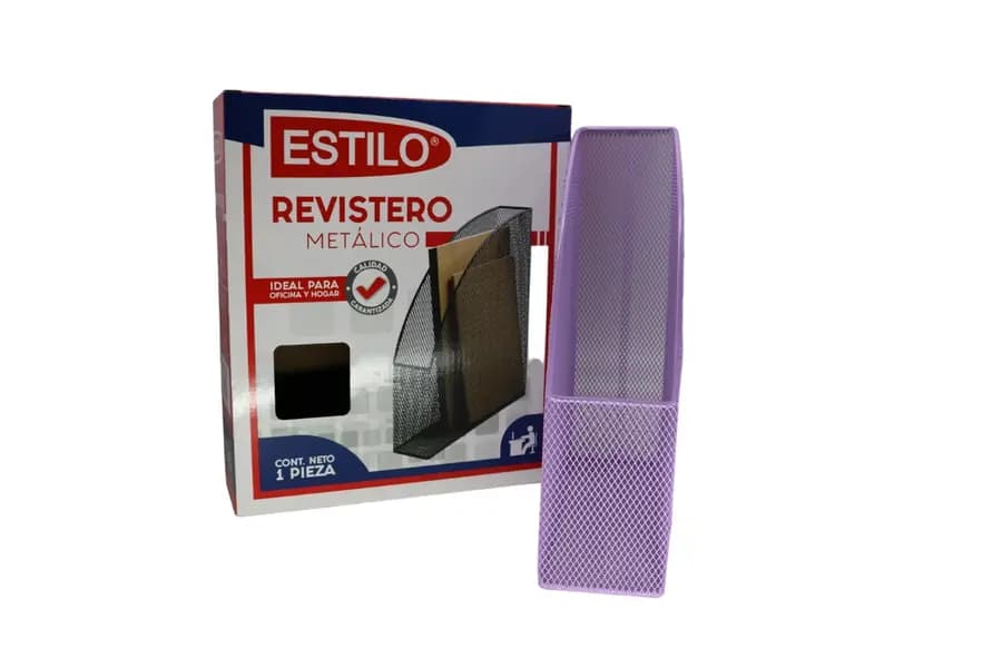 REVISTERO ESTILO METALICO LILA 10106957