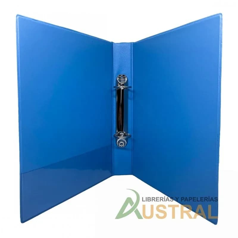 CARPETA 2 ANILLOS IDEAL BICOLOR C/ELAST. AZUL/NEGRO