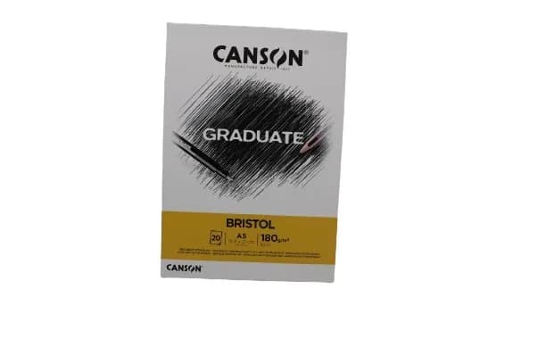 BLOCK DE DIBUJO CANSON A5 180GR X 20H 451