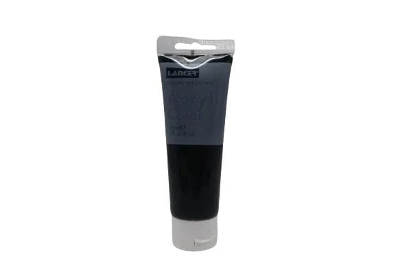 PINTURA ACRILICA LANCER 75ML NEGRA