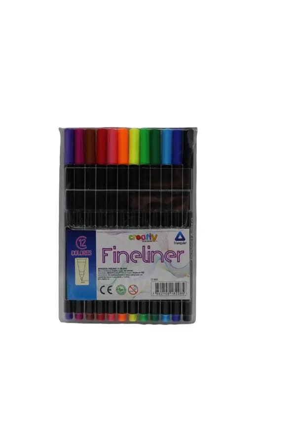 MARCADOR CREATIV X 12COL FINELINER CT 9602